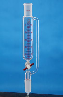 带刻度恒压滴液漏斗 具标准四氟节门 60ml 24# - 联华