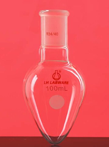 梨形烧瓶 100ml 24/40 - 联华