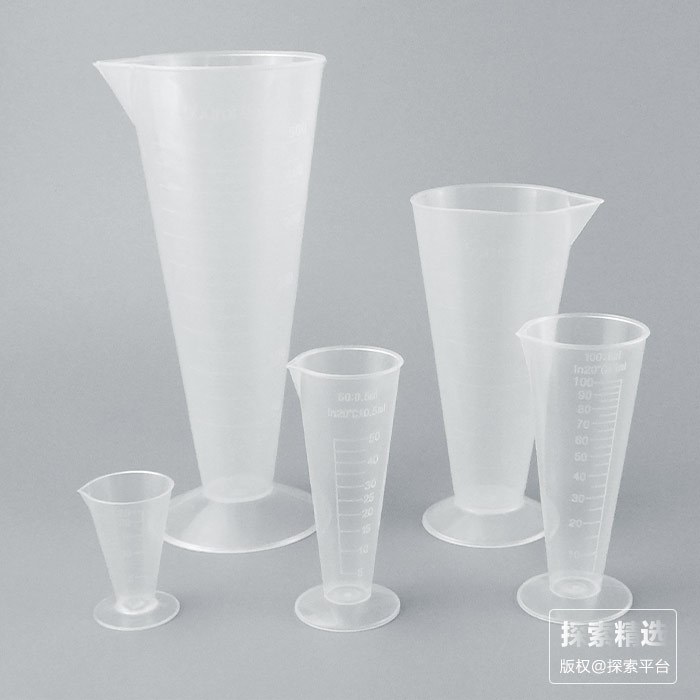 三角量杯 组装（25ml、50ml、100ml、250ml、500ml）