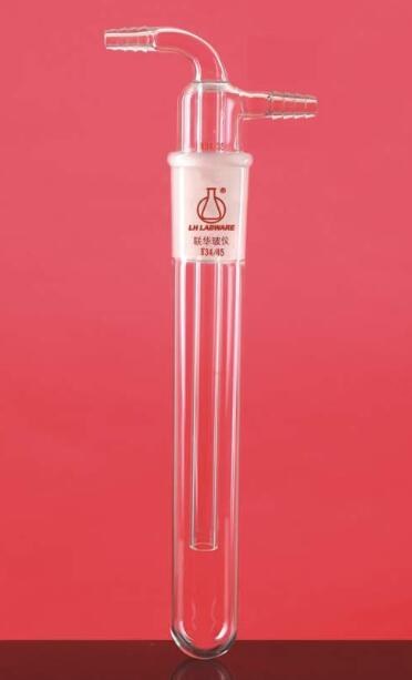 具磨口直形冷肼 40# 管外径&times;磨口往下长度mm：42&times;250mm