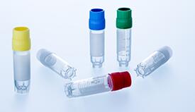 冻存管2ml，外旋，圆底，星形站立角，蓝色盖，有书写区，无菌 - Greiner/格瑞纳