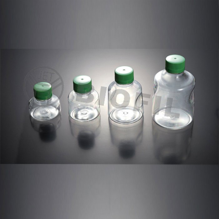 一次性接收瓶 1000ml 聚苯乙烯材料,耐烯酸,灭菌 - JET/洁特