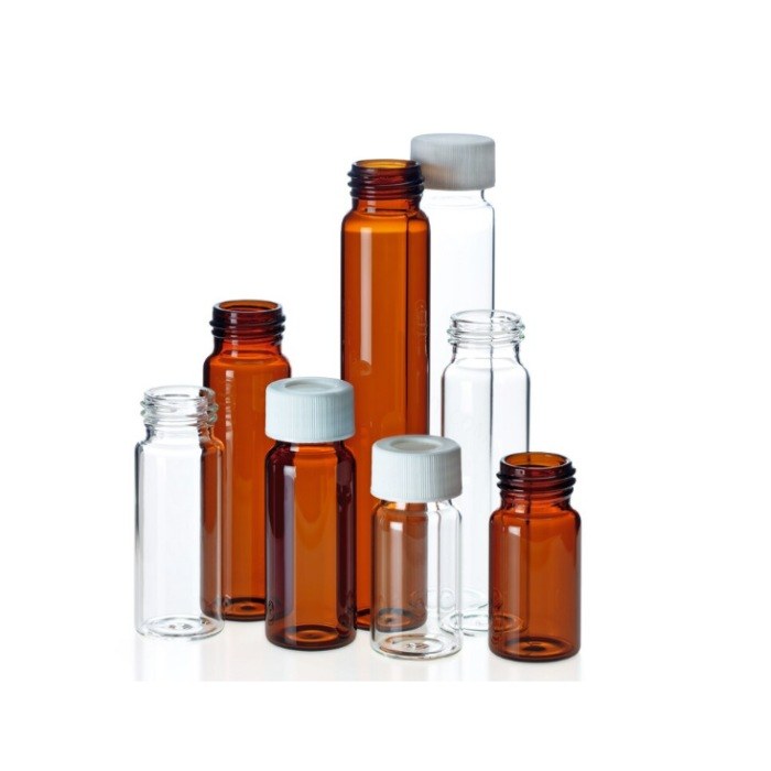 60ml EPA 螺口瓶 140&times;27.5mm 透明玻璃使用1型玻璃制造 100个