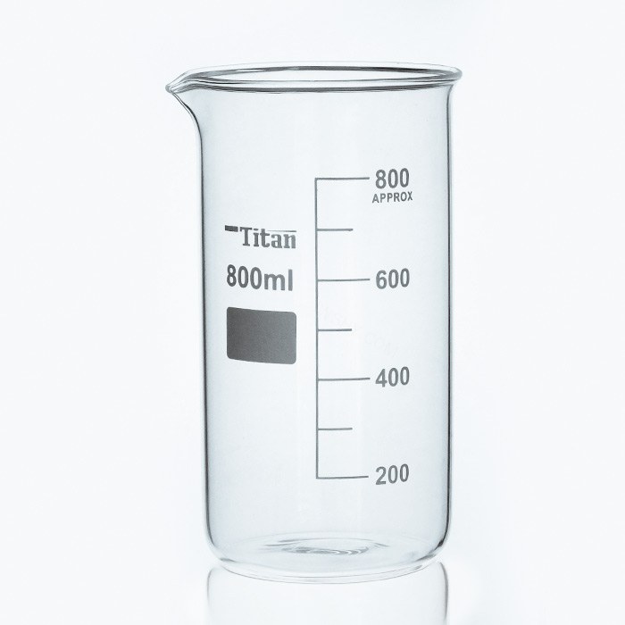 高型烧杯 800ml - Titan/泰坦