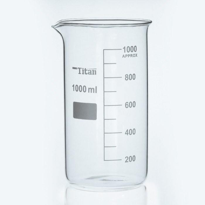 高型烧杯 1000ml - Titan/泰坦