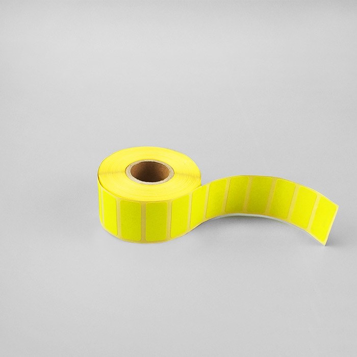 黄色标签 25&times;40mm 靓丽型 具有荧光特性（适合铅笔、钢笔、圆珠笔、水笔书写） 色彩艳丽 可打印可书写