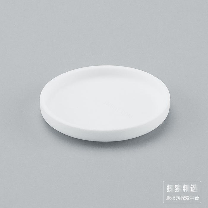 弧形刚玉坩埚盖子 150ml 外径82mm 耐温1600℃ 氧化铝含量&ge;99.5%