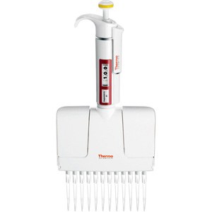 LPE Finnpipette F1 5-50 μl 12道可变量程移液器, CE认证