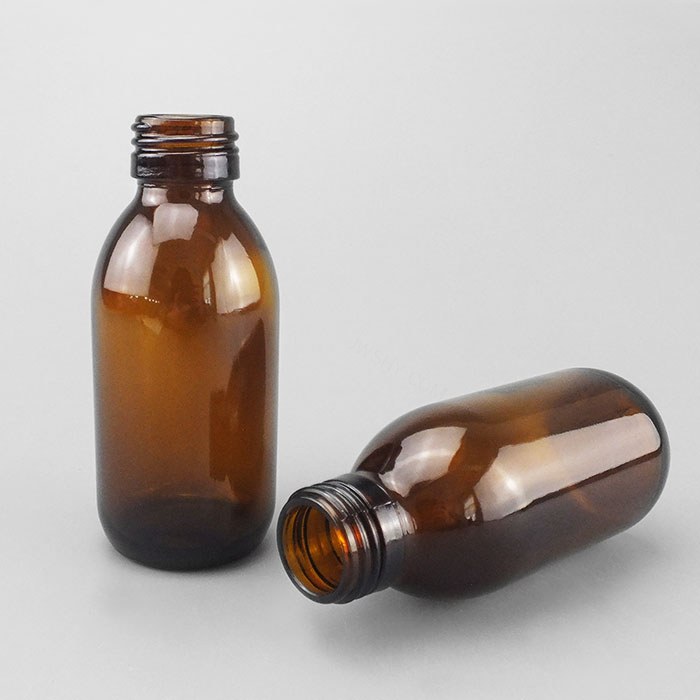 高档玻璃试剂瓶 棕色 GL28螺口 125ml 口内径&times;直径&times;高度：20&times;43&ti…