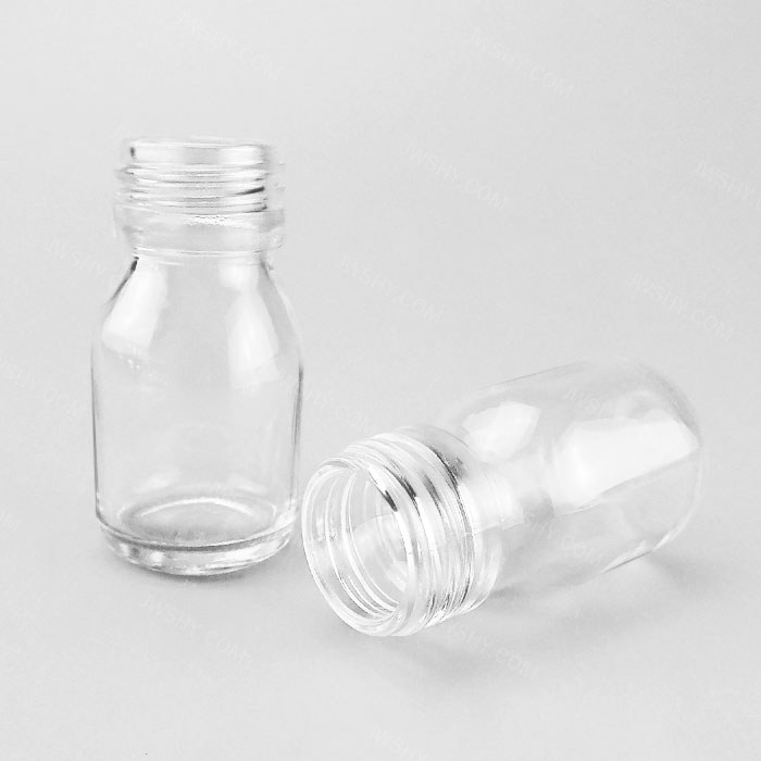 高档玻璃试剂瓶 透明 GL28螺口 30ml 口内径&times;直径&times;高度：20&times;32&tim…
