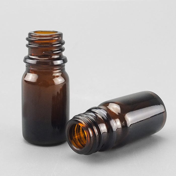 高档玻璃试剂瓶 棕色 GL18螺口 5ml 口内径&times;直径&times;高度：11&times;22&time…