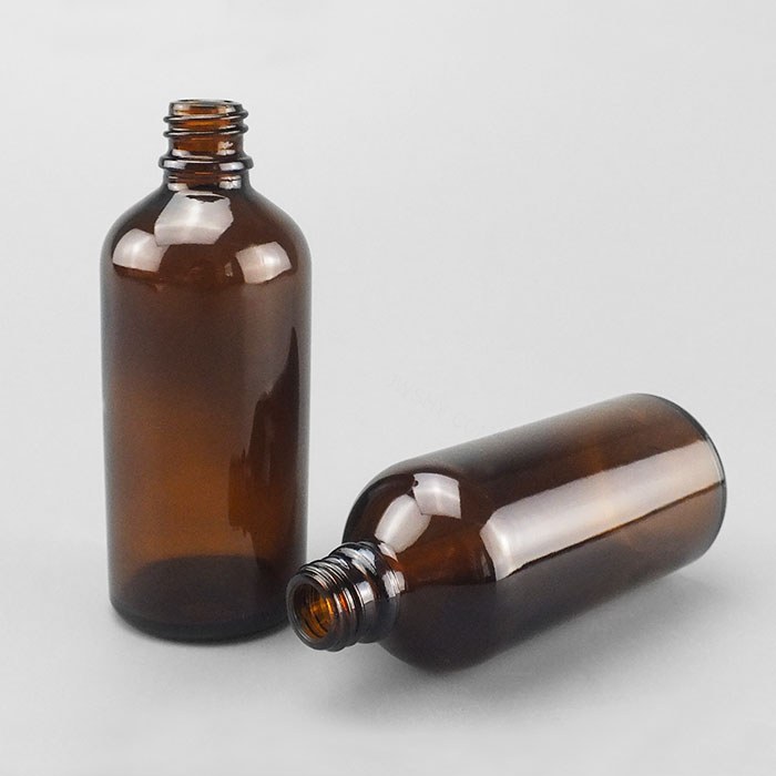 高档玻璃试剂瓶 棕色 GL18螺口 100ml 口内径&times;直径&times;高度：11&times;46&ti…