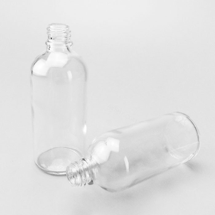 高档玻璃试剂瓶 透明 GL18螺口 100ml 口内径&times;直径&times;高度：11&times;46&ti…