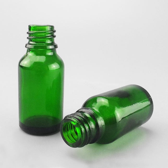 高档玻璃试剂瓶 绿色 GL18螺口 15ml 口内径&times;直径&times;高度：11&times;28&tim…