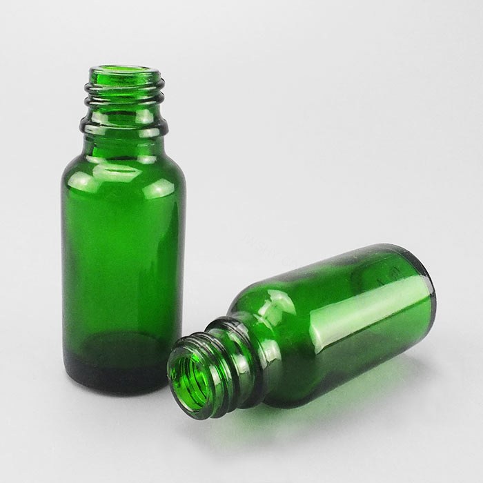 高档玻璃试剂瓶 绿色 GL18螺口 20ml 口内径&times;直径&times;高度：11&times;29&tim…
