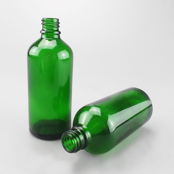 高档玻璃试剂瓶 绿色 GL18螺口 100ml 口内径&times;直径&times;高度：11&times;46&ti…