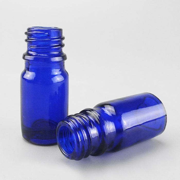 高档玻璃试剂瓶 蓝色 GL18螺口 5ml 口内径&times;直径&times;高度：11&times;22&time…