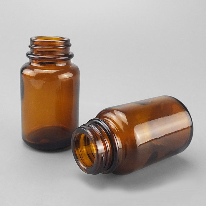 高档玻璃试剂瓶 棕色 GL28螺口 40ml 口内径&times;直径&times;高度：18&times;38&tim…