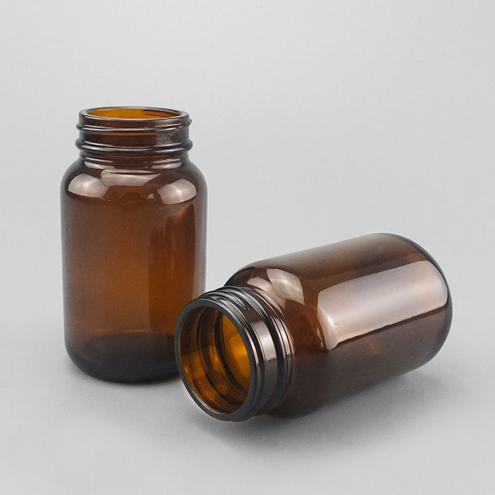 高档玻璃试剂瓶 棕色 GL44螺口 150ml 口内径×直径×高度:35×59&ti