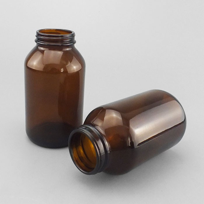 高档玻璃试剂瓶 棕色 GL52螺口 500ml 口内径×直径×高度:43×78&ti