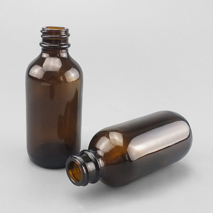 高档玻璃试剂瓶 棕色 GL20螺口 60ml 口内径×直径×高度:12×35×95mm 不带瓶盖 - ACESUN艾斯琳