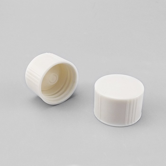 通用瓶盖 白色 混合树脂盖+＂V＂形LDPE本色内塞 GL28螺口 D&times;H：31&times;21mm