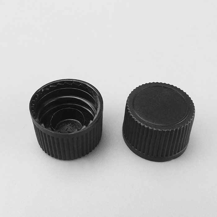 通用瓶盖 黑色 HDPE盖塞一体盖GL18螺口 D&times;H：21&times;13mm