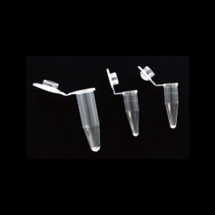 Axygen 0.5 mL薄壁PCR管和平盖，透明，非灭菌