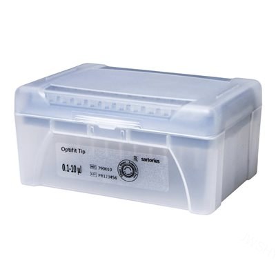 Optifit 吸头,0.1-10&micro;l, 单层盒装, 未灭菌