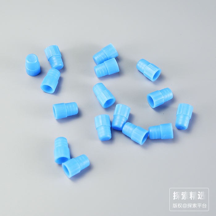 PE柱式试管塞 蓝色 适用于内径&phi;=12mm 试管
