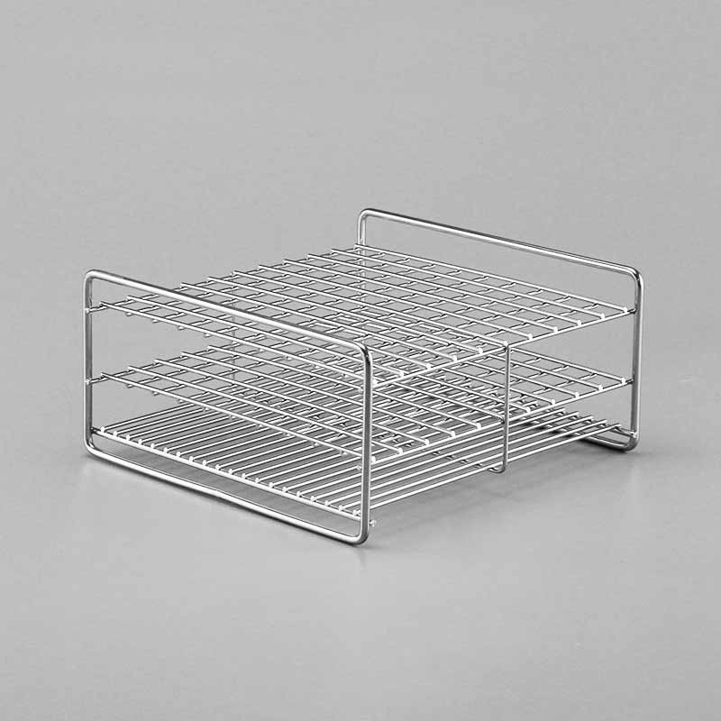 不锈钢试管架 100孔 适用试管：&phi;11-13mm 网格排列：10&times;10