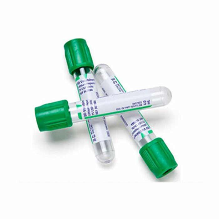 BD静脉真空采血管 塑料 添加剂：肝素锂 采血量4ml 规格13&times;75mm 科研专用 不可用于人体
