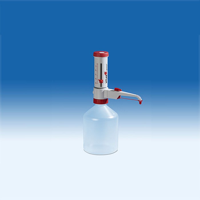 瓶口分液器 VITLAB genius 体积: 0.5-5ml DE-M标记