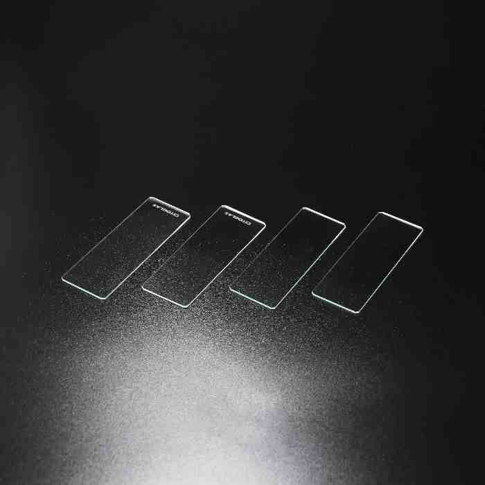 病理级显微镜载玻片,浮法玻璃材质, 抛光边, 45&deg; 角,带CITOGLAS字样,不夹纸. 防潮包装