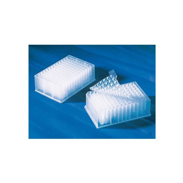 Corning 96孔透明V形底0.5 mL聚丙烯深孔板，10块/袋，无菌 - Corning/康宁