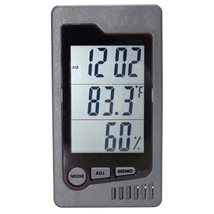 经济型温湿度计(大屏幕式) DT-322 范围：0～50℃，10～90%RH