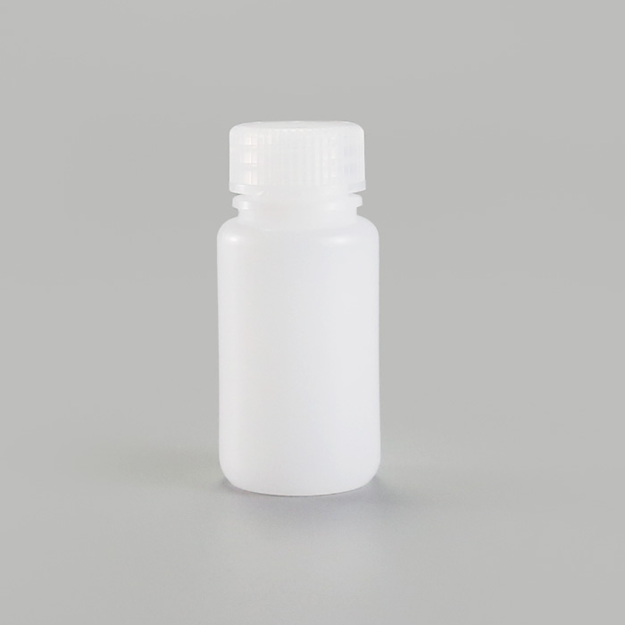 塑料广口瓶，HDPE，60ml，本白，无酶，免洗，防漏设计无内盖，灭菌