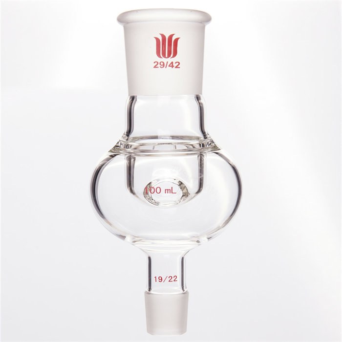防泡沫球 上磨口：29/42 下磨口：19/22 100ml - 欣维尔
