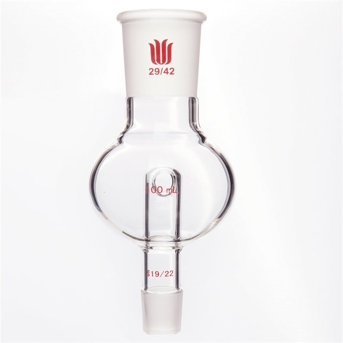 防溅球,上磨口:29/42,下磨口:19/22,100ml - MANSWARE