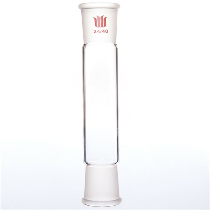 双内磨口连接接头 24/40 磨口间距（不含磨口)：120mm - 欣维尔