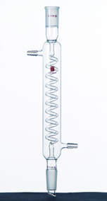 格氏蛇型冷凝器 19/22 有效长度：250mm &phi;8mm小咀