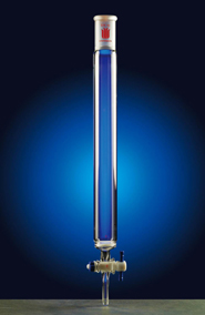 具砂板层析柱 &phi;32mm 有效长254mm 节门孔径：2mm 24/40 - 欣维尔
