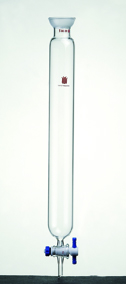 球磨口层析柱 &phi;32mm 有效长：254mm 2mm节门孔径 35/20 - 欣维尔