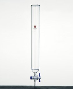 具四氟节门层析柱 &phi;80mm 有效长：305mm - 欣维尔