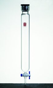 层析柱 25#内螺纹 &phi;17mm 2mm节门孔径 有效长：305mm - 欣维尔
