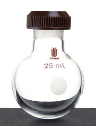 微量罗纹口圆底烧瓶,14/10,25ml - MANSWARE