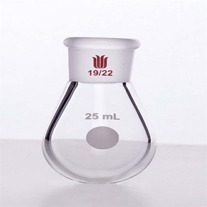 厚壁茄型瓶 高强度 磨口：19/22 25ml - 欣维尔