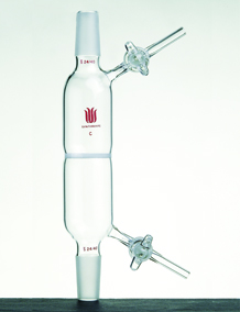 具砂板过滤管（具玻璃节门塞） 磨口14/20 砂板直径：30mm 砂板孔隙度G3