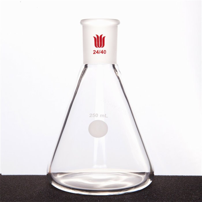 三角瓶 厚壁高强度 磨口:24/40 250ml
