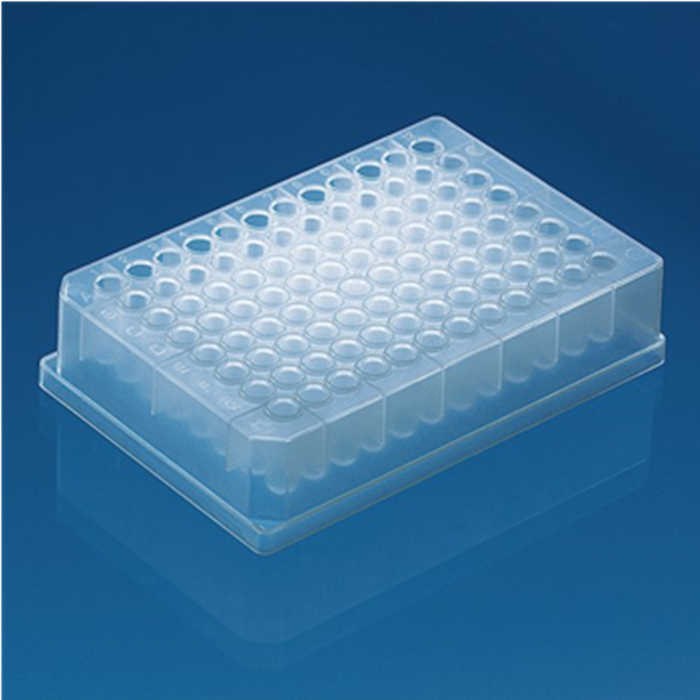 96深孔板,PP材质,U形底,圆孔,标准型,0.5 ml,BIO-CERT® PCR QUALITY